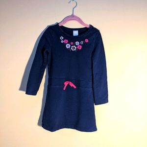 Gymboree Navy Blue Girls Dress Size 5